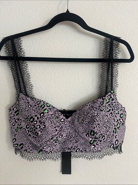 NWT VERSACE gorgeous crop blouse top 44 8 camisole